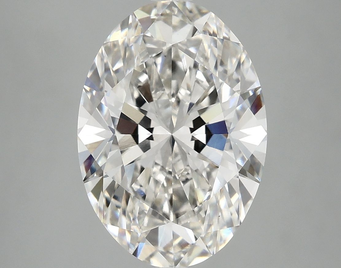 4.10 ct. oval Lab Grown Diamond front image
