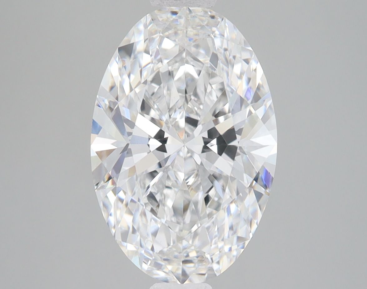 3.08 ct. oval Lab Grown Diamond front image