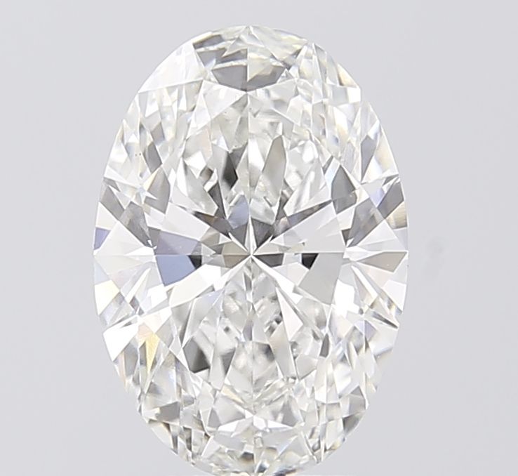 2.01 ct. oval Lab Grown Diamond front image