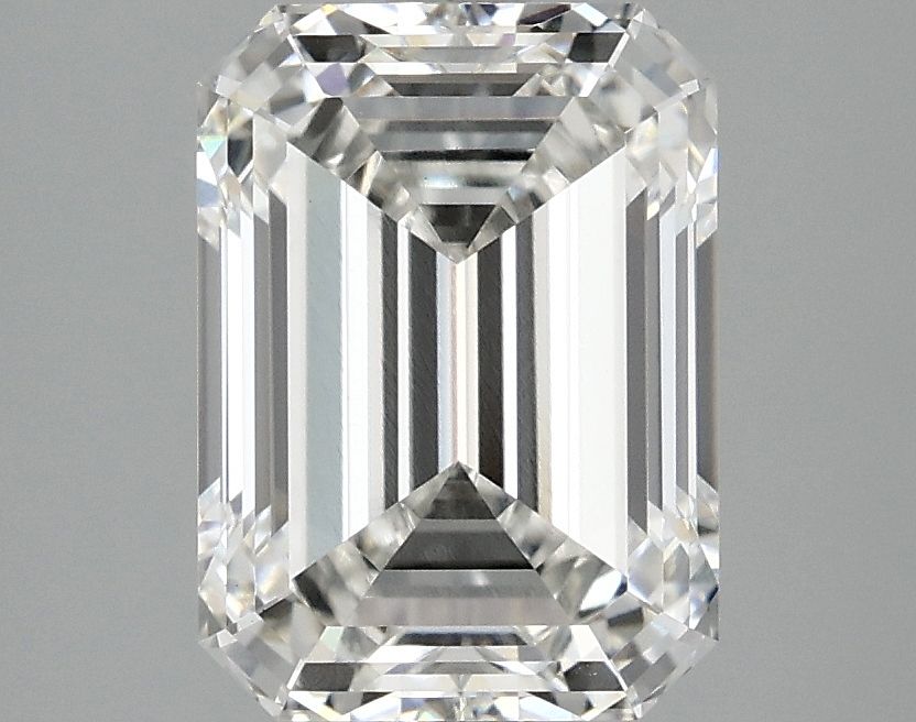 3.09 ct. emerald Lab Grown Diamond front image