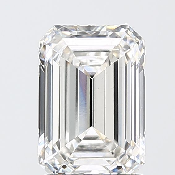 Diamant Émeraude 2.09 ct - Couleur F - Pureté VS1