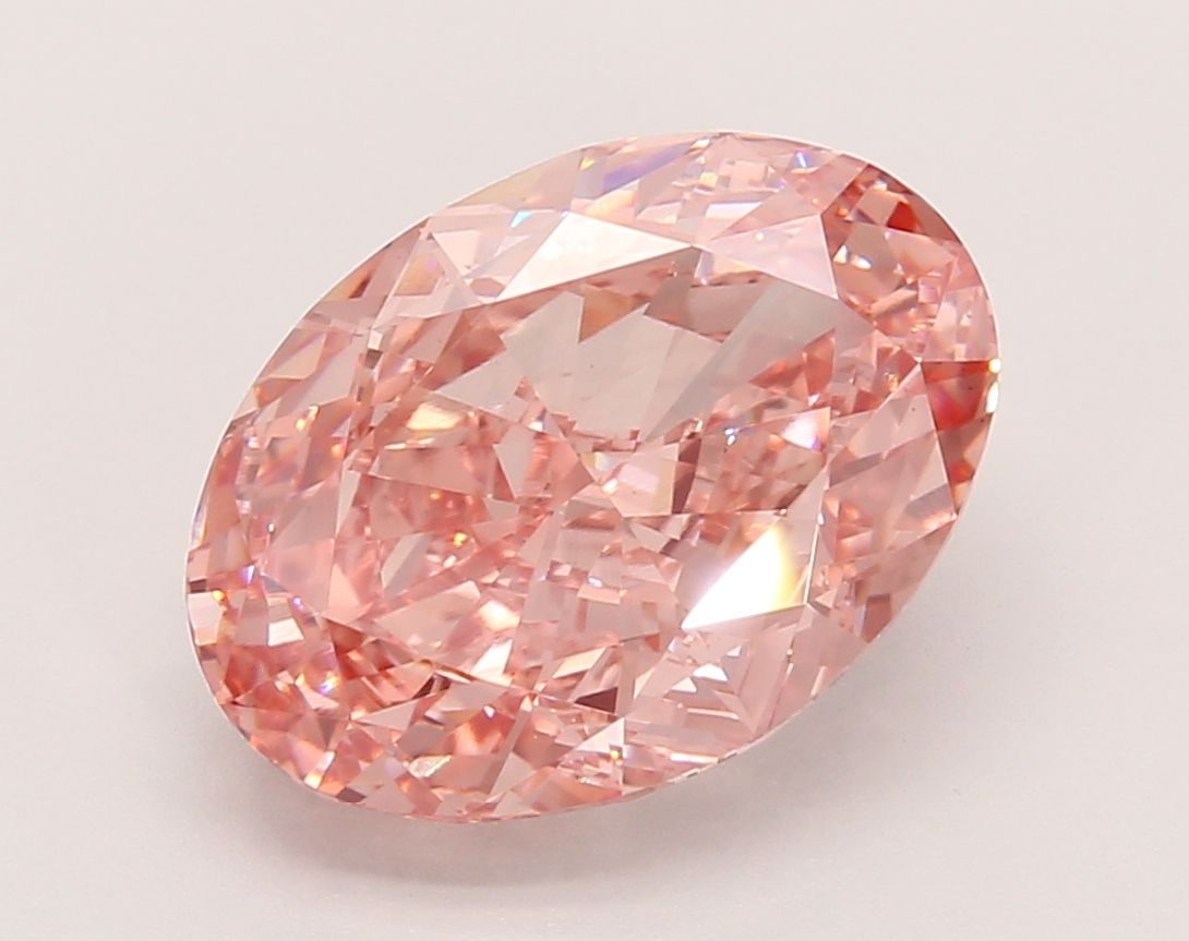 5.54 ct. oval Lab Grown Diamond front image