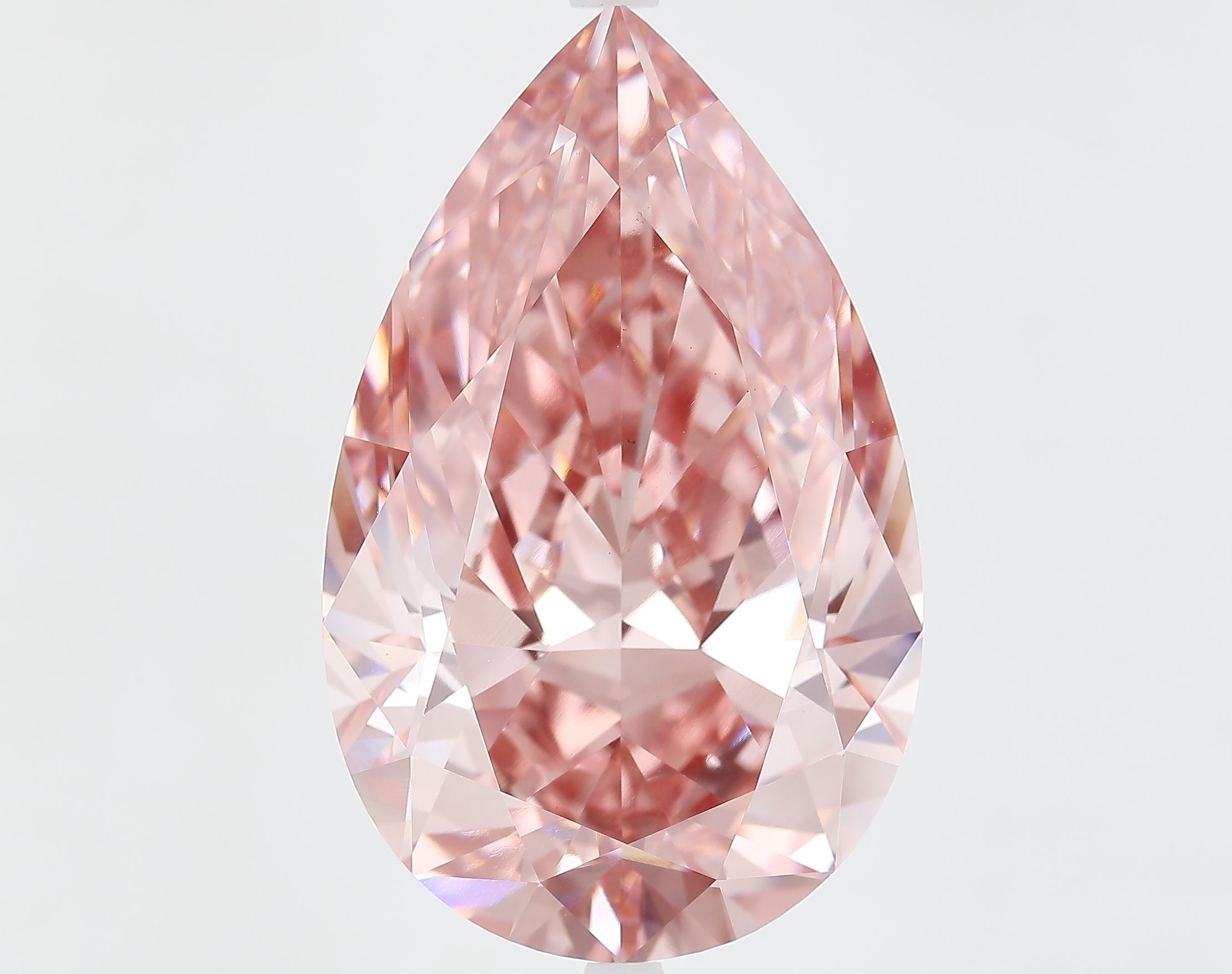18.11 ct. pear Lab Grown Diamond front image