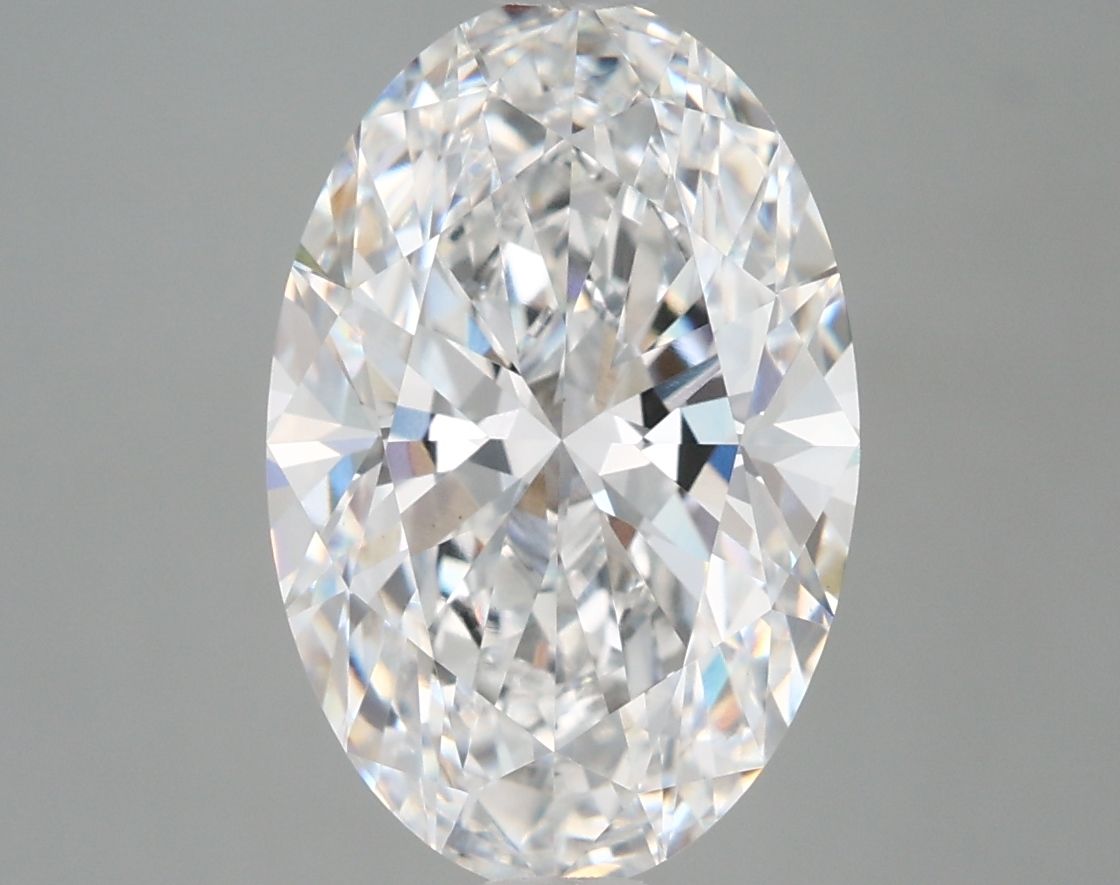 3.85 ct. oval Lab Grown Diamond front image