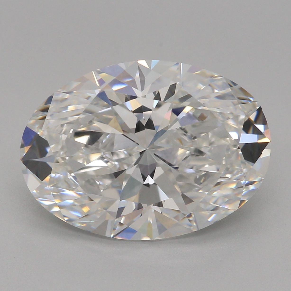 3.58 ct. oval Lab Grown Diamond front image