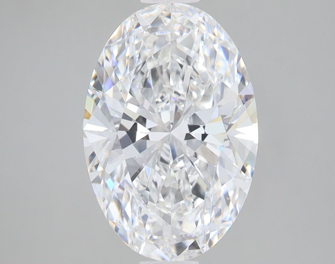 3.02 ct. oval Lab Grown Diamond front image