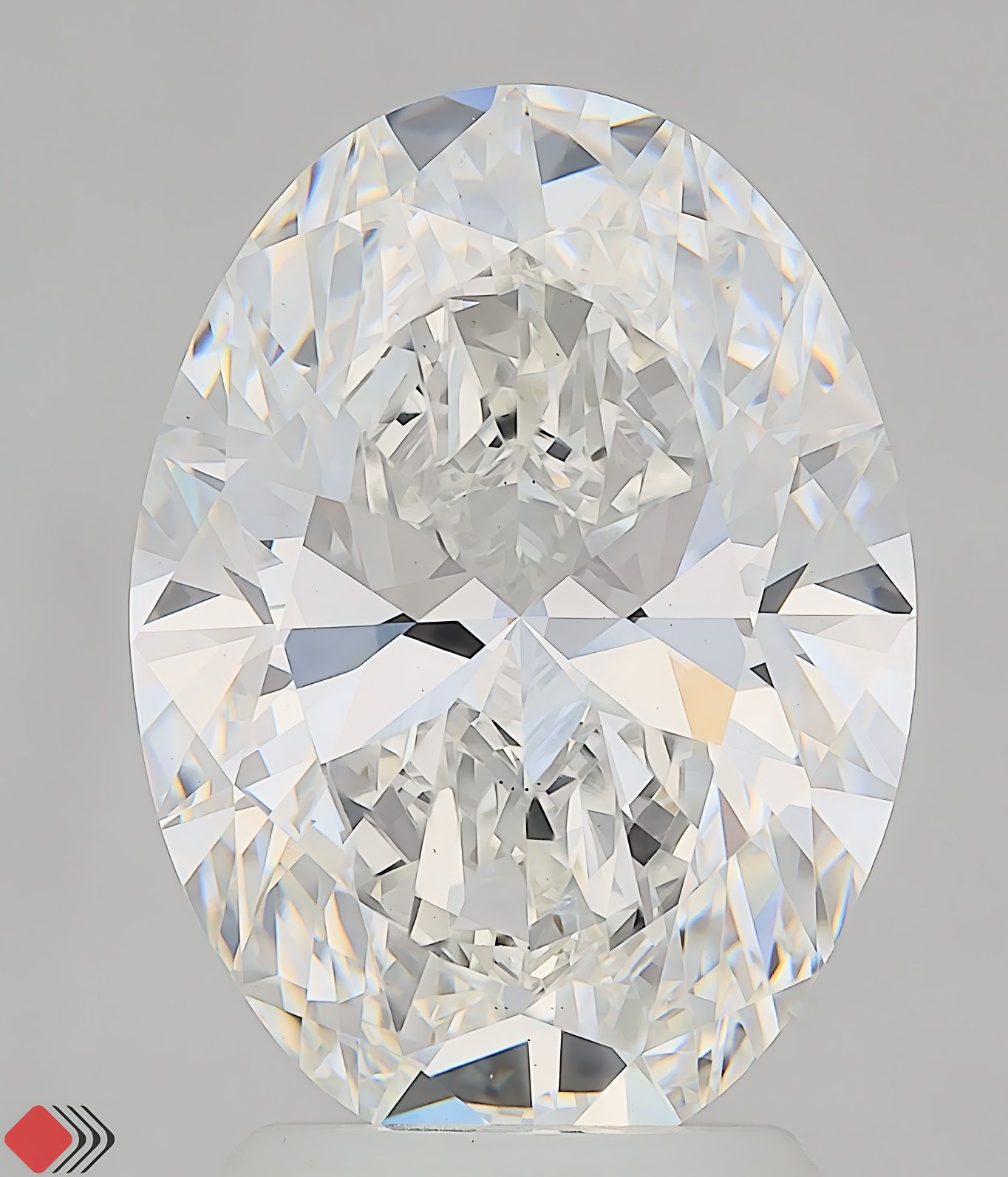 3.06 ct. oval Lab Grown Diamond front image
