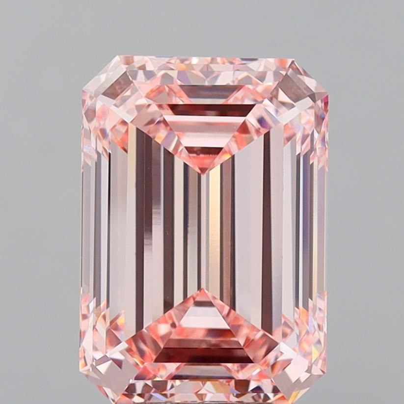 9.97 ct. emerald Lab Grown Diamond front image