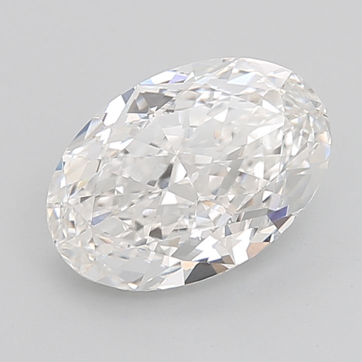 6.07 ct. oval Lab Grown Diamond front image