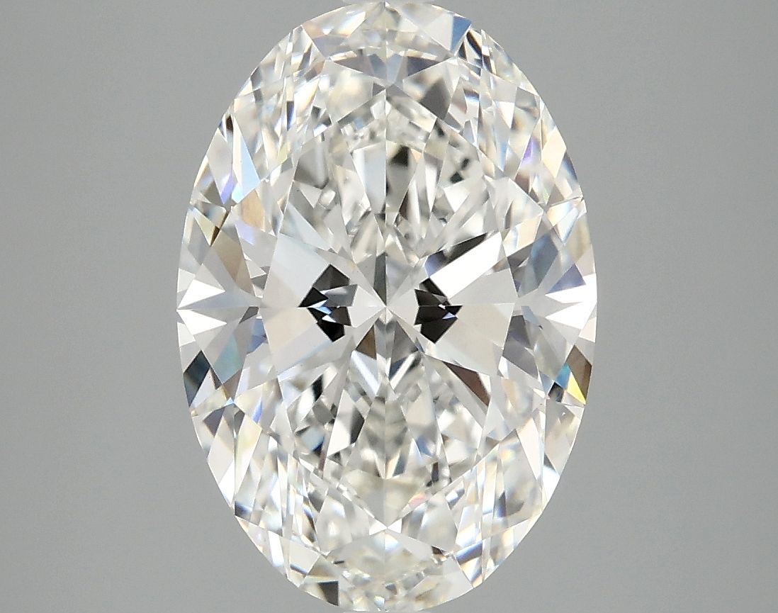 3.87 ct. oval Lab Grown Diamond front image