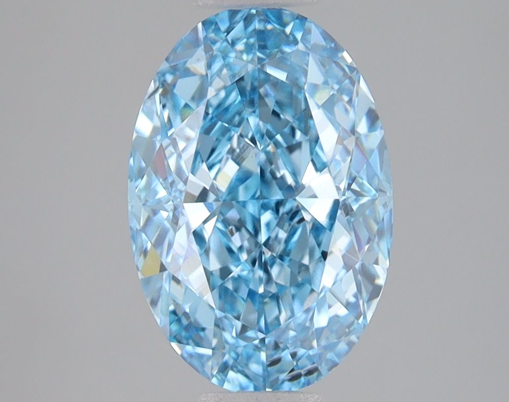 3.04 ct. oval Lab Grown Diamond front image