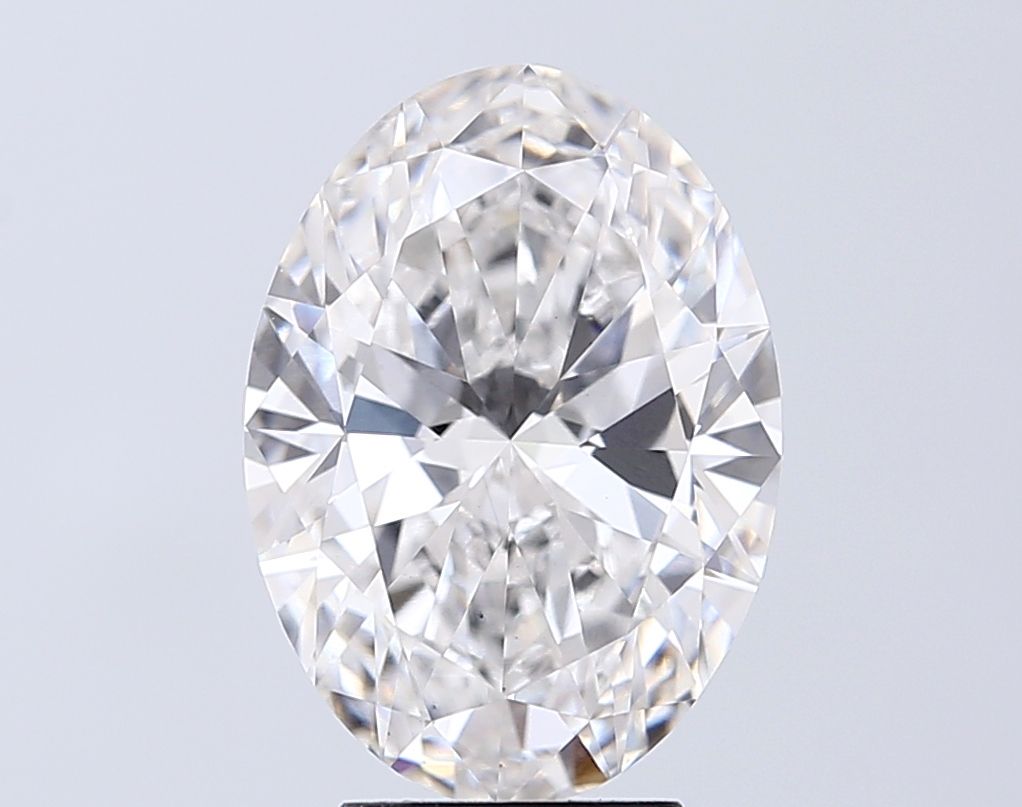 4.57 ct. oval Lab Grown Diamond front image