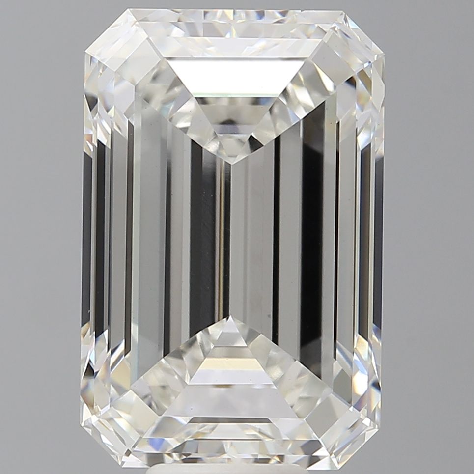 12.52 ct. emerald Lab Grown Diamond front image
