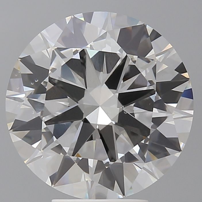 5.54 ct. round Lab Grown Diamond front image