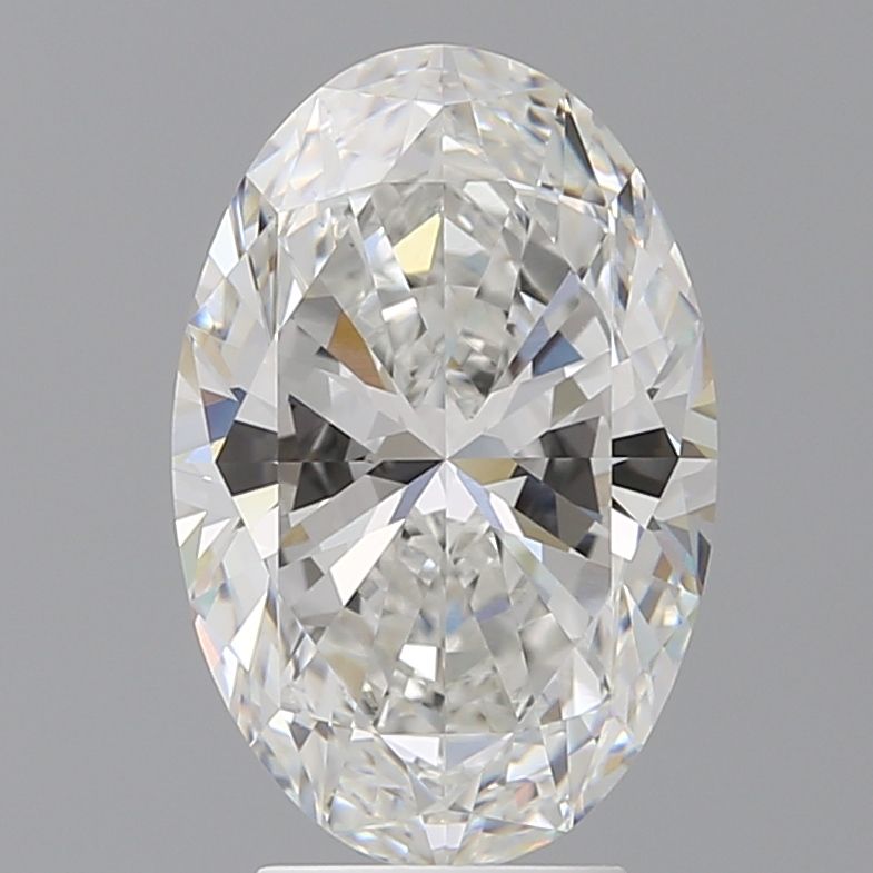 4.09 ct. oval Lab Grown Diamond front image