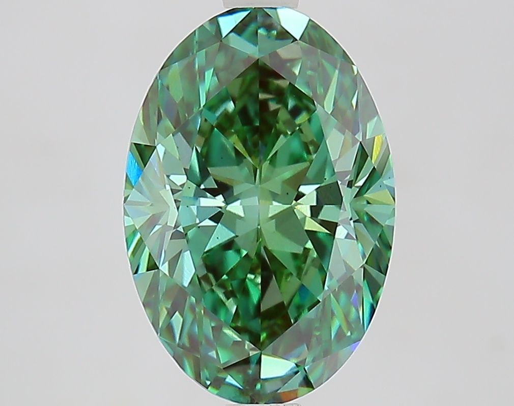 3.06 ct. oval Lab Grown Diamond front image