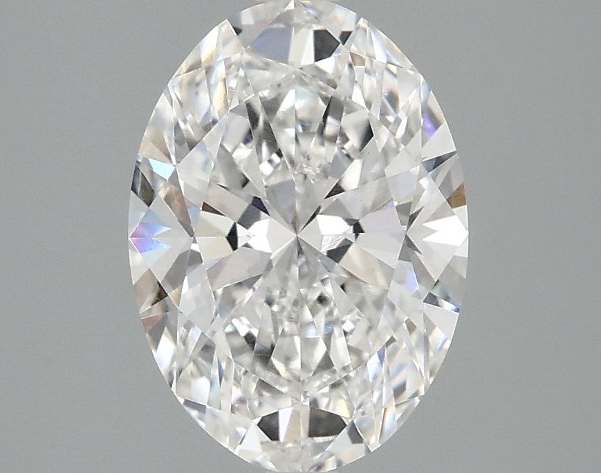 2.10 ct. oval Lab Grown Diamond front image
