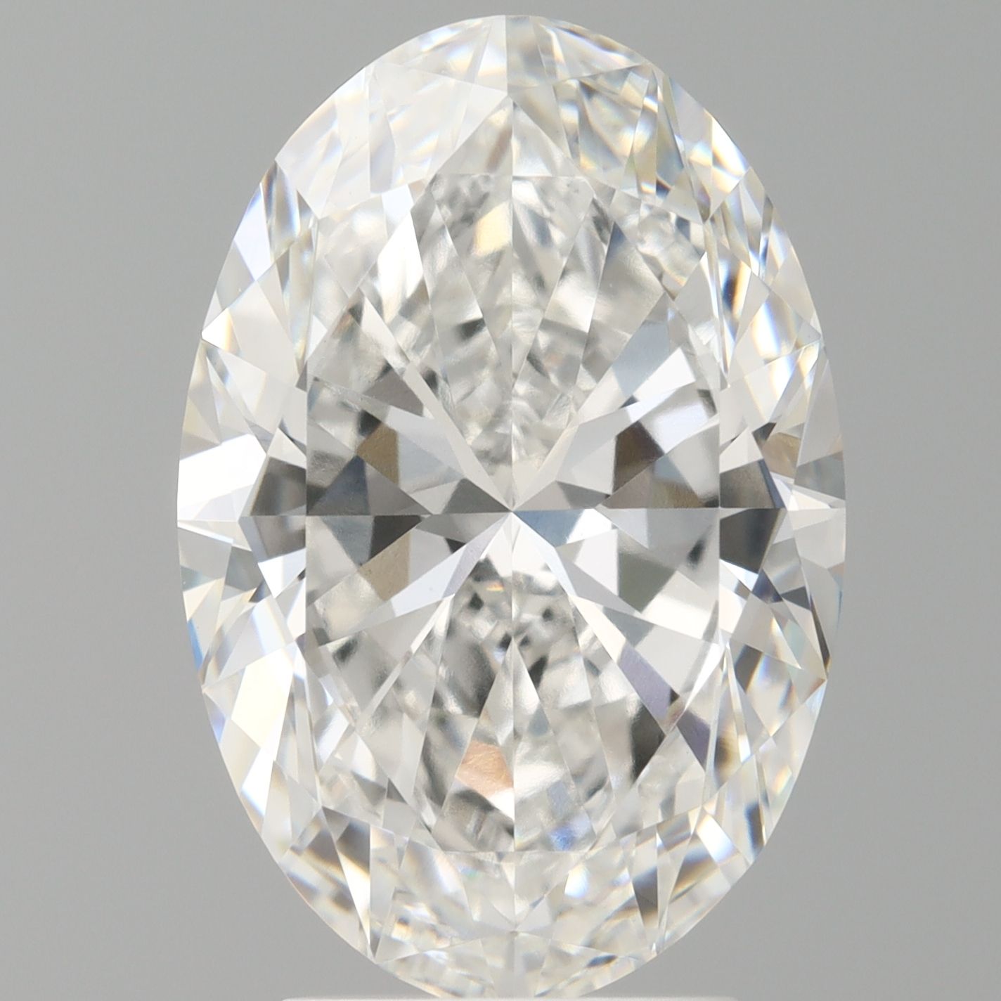 3.99 ct. oval Lab Grown Diamond front image