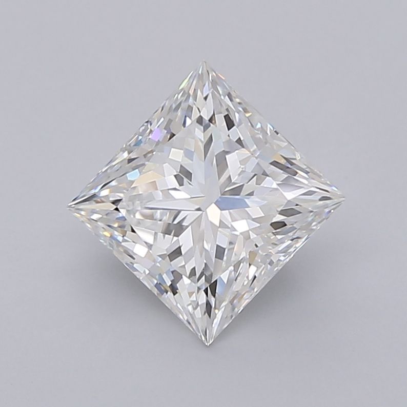 2.54 ct. princess Lab Grown Diamond front image