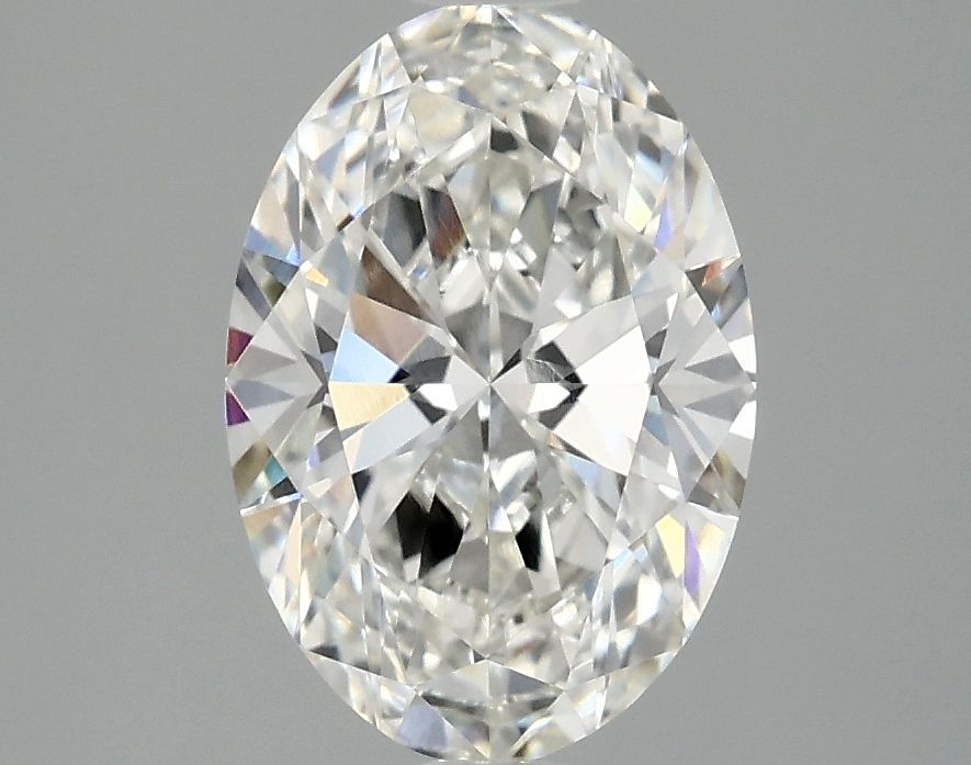 2.02 ct. oval Lab Grown Diamond front image