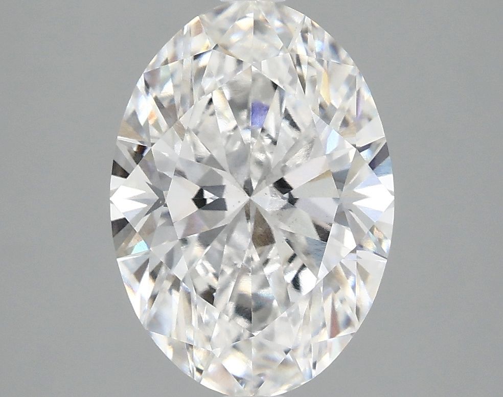 3.01 ct. oval Lab Grown Diamond front image