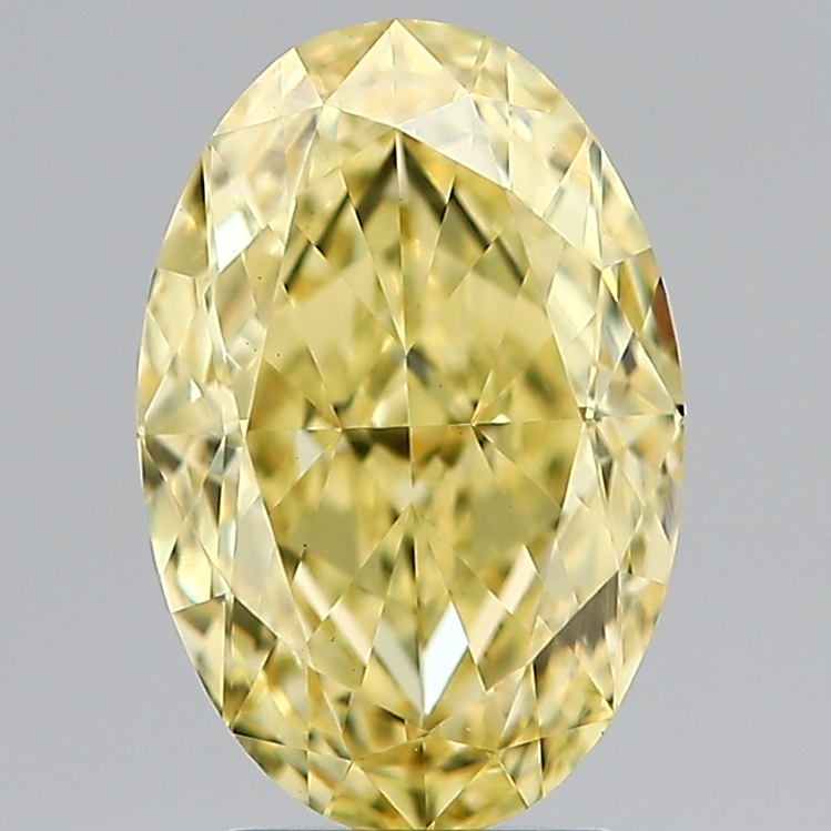 3.04 ct. oval Lab Grown Diamond front image