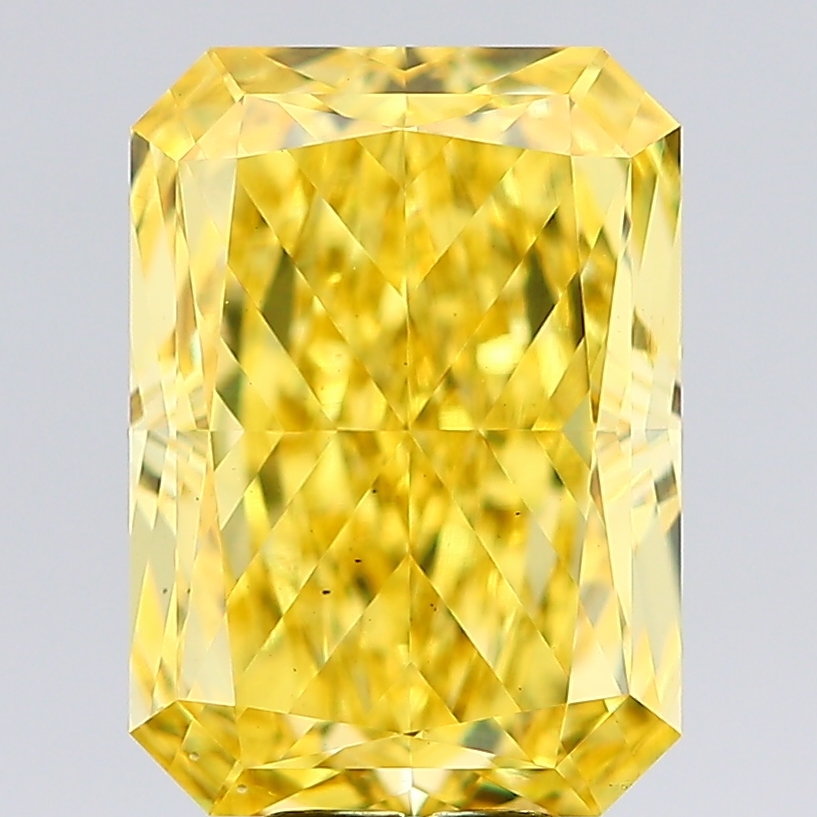 8.10 ct. radiant Lab Grown Diamond front image