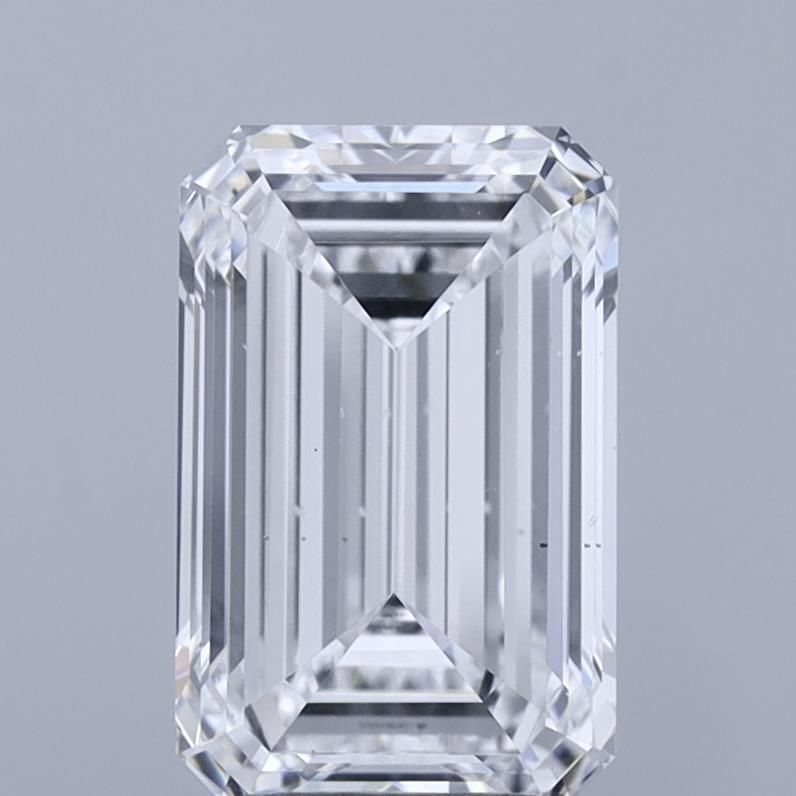 2.50 ct. emerald Lab Grown Diamond front image