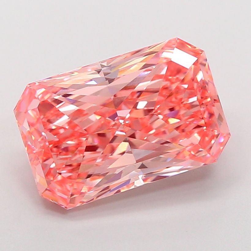 6.59 ct. radiant Lab Grown Diamond front image