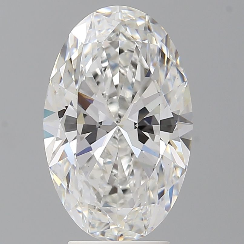 4.05 ct. oval Lab Grown Diamond front image