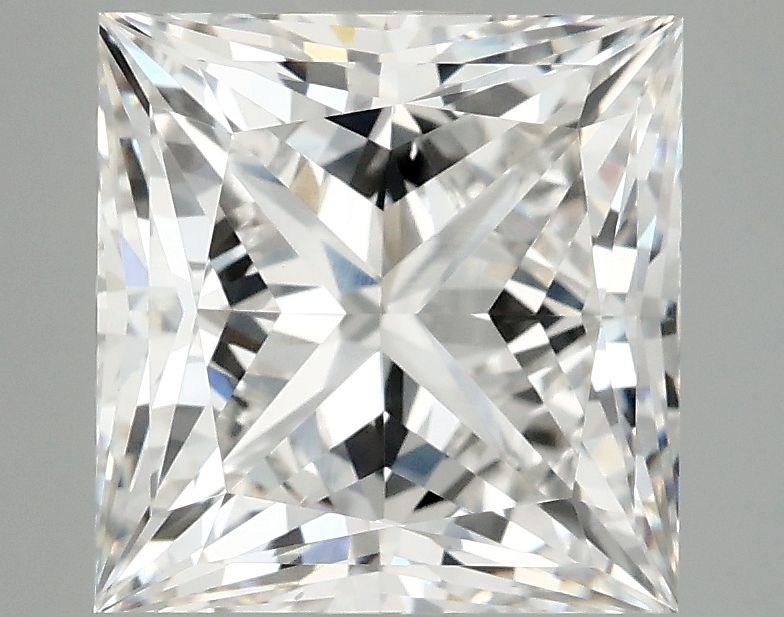 4.23 ct. princess Lab Grown Diamond front image