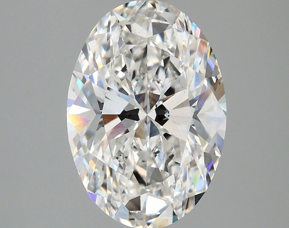 3.03 ct. oval Lab Grown Diamond front image