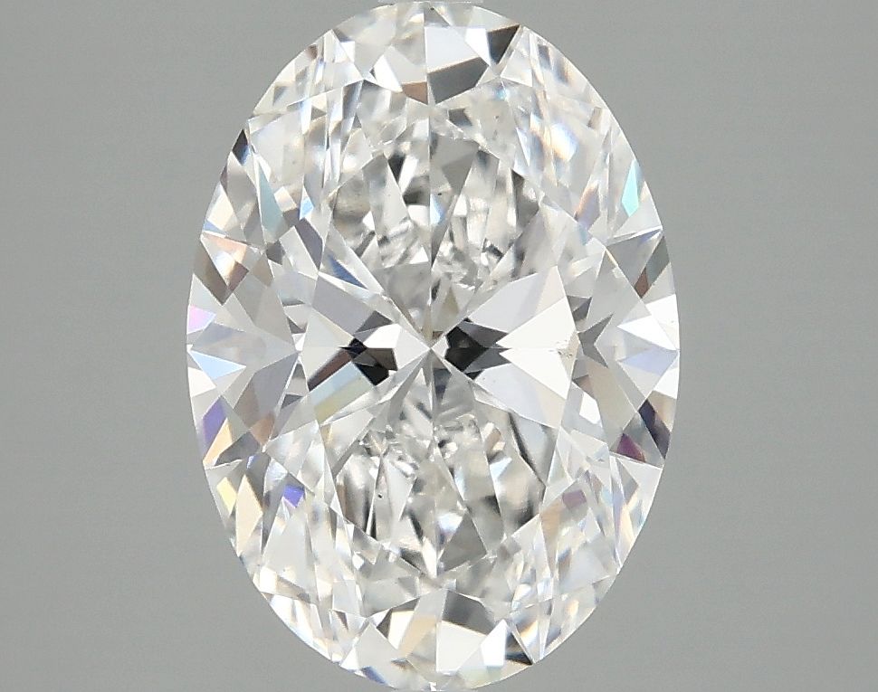 2.92 ct. oval Lab Grown Diamond front image