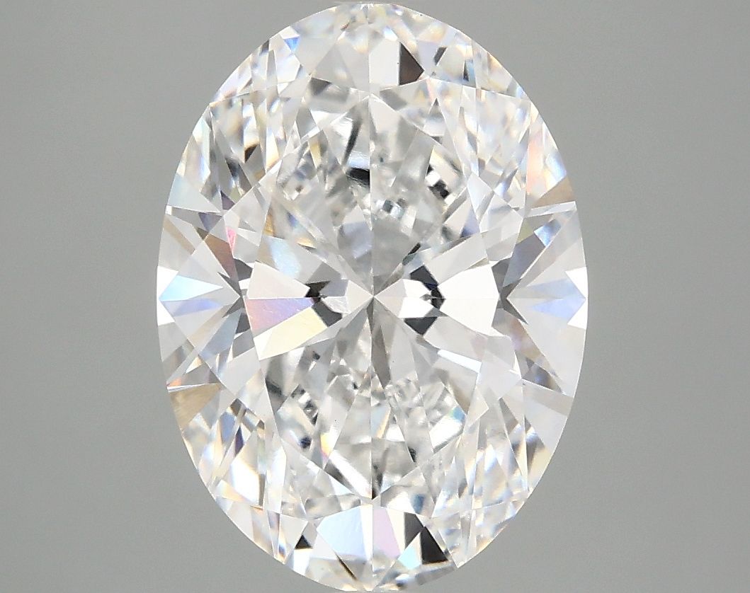 3.98 ct. oval Lab Grown Diamond front image