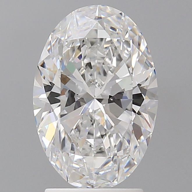 2.53 ct. oval Lab Grown Diamond front image