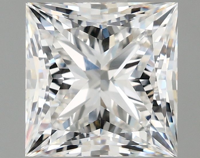 2.09 ct. princess Lab Grown Diamond front image
