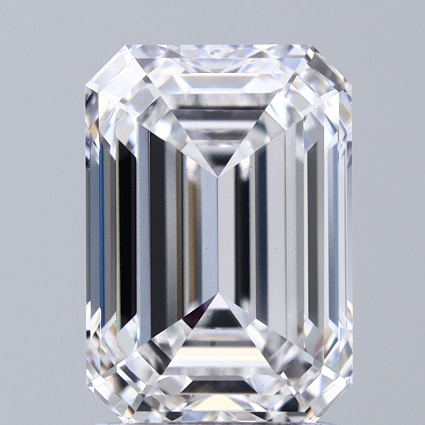 2.54 ct. emerald Lab Grown Diamond front image