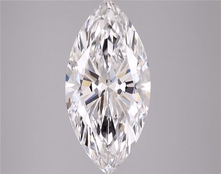 2.10 ct. marquise Lab Grown Diamond front image