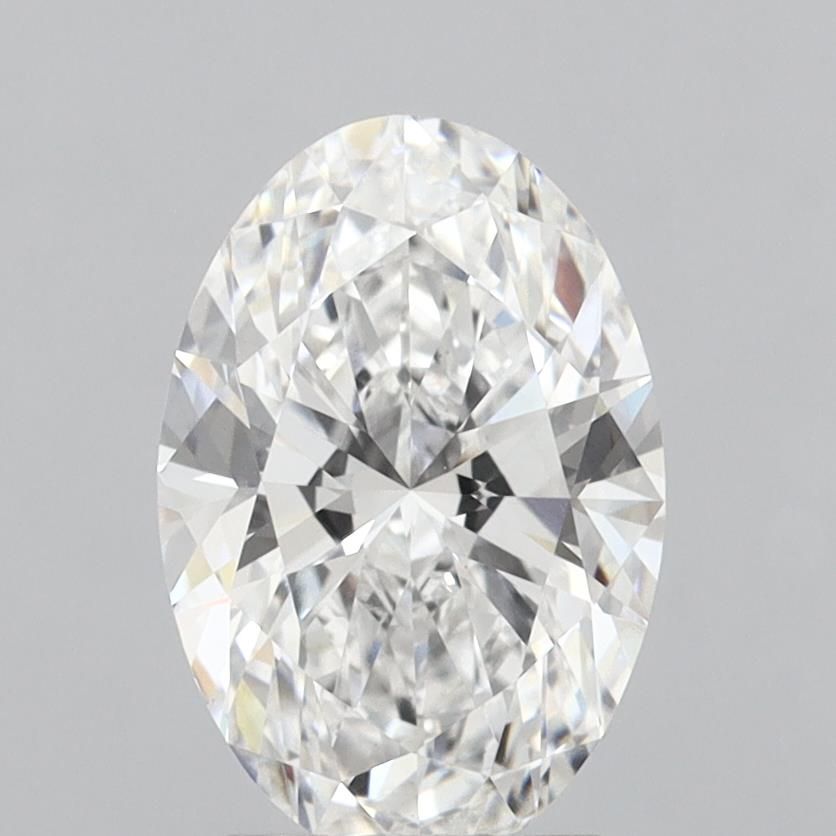 3.05 ct. oval Lab Grown Diamond front image