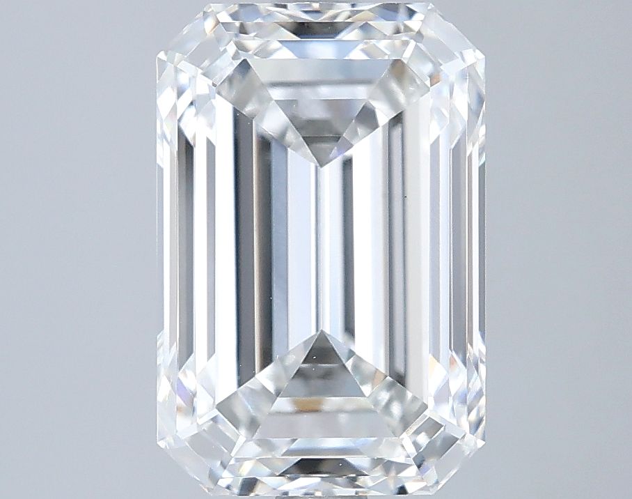 3.57 ct. emerald Lab Grown Diamond front image