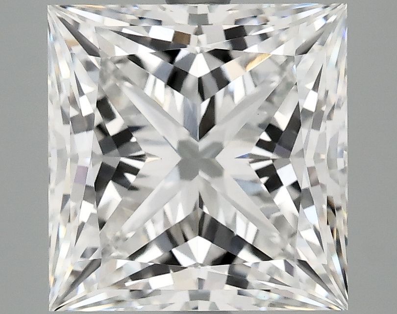 4.20 ct. princess Lab Grown Diamond front image