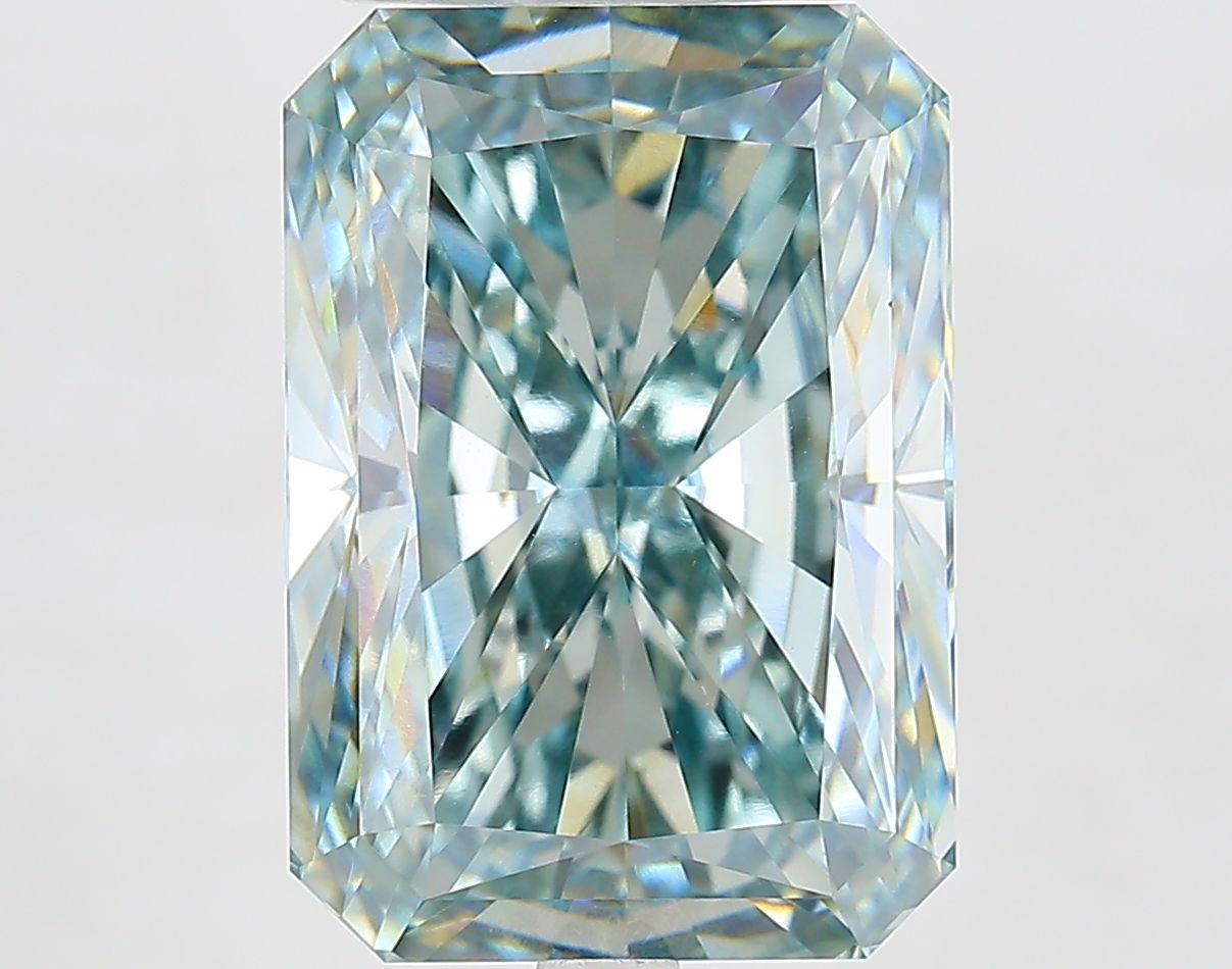 8.41 ct. radiant Lab Grown Diamond front image