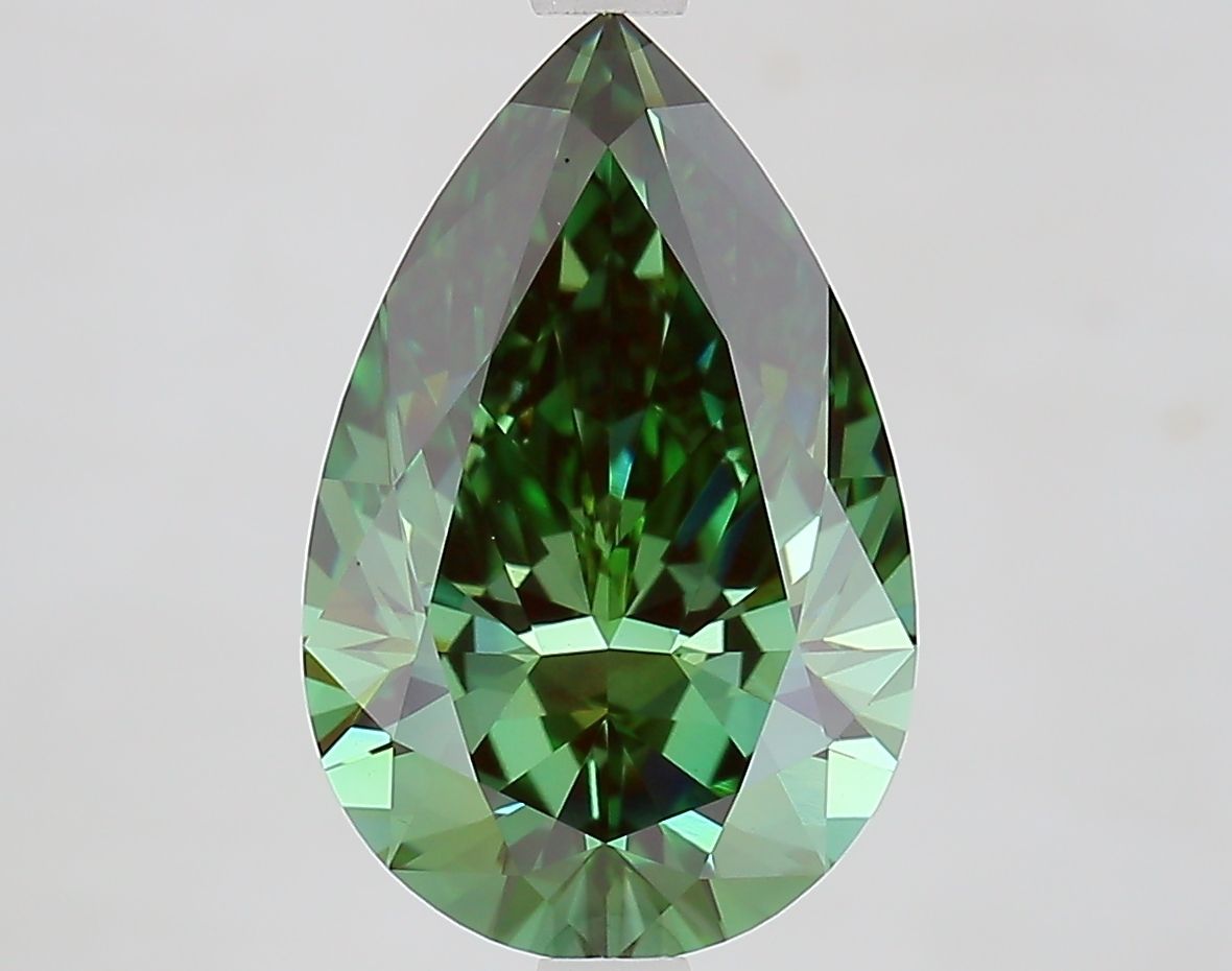 3.87 ct. pear Lab Grown Diamond front image