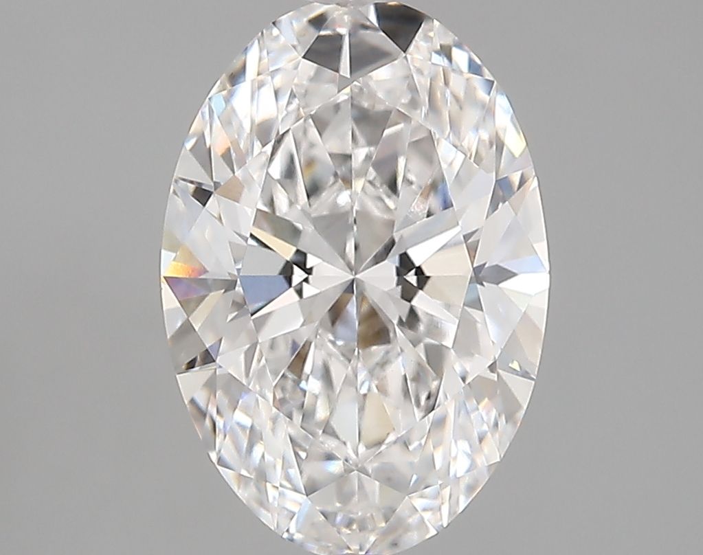 2.89 ct. oval Lab Grown Diamond front image