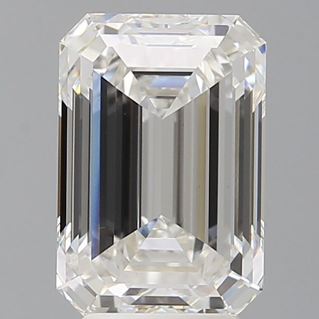 4.05 ct. emerald Lab Grown Diamond front image