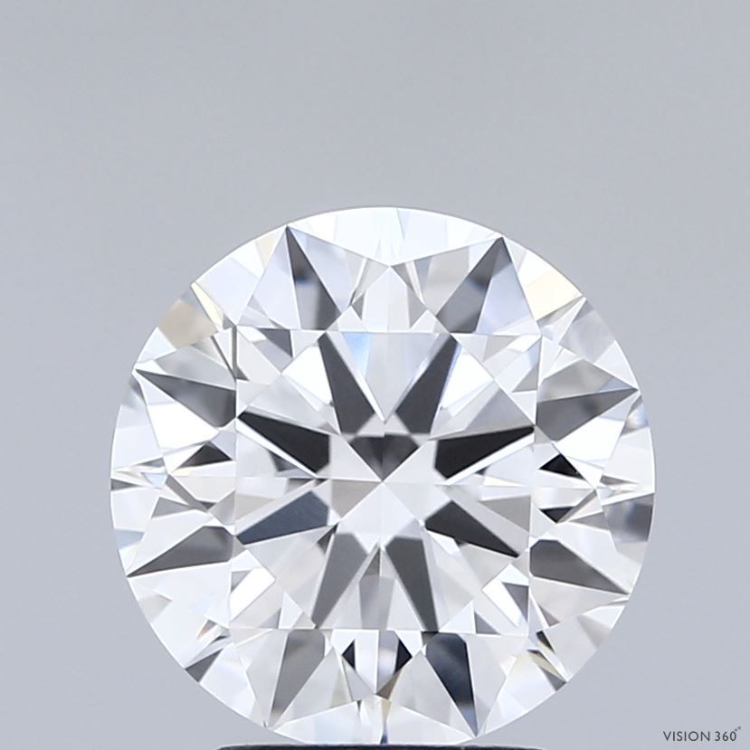 2.87 ct. round Lab Grown Diamond front image