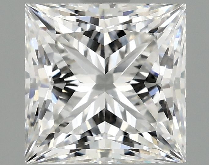 2.09 ct. princess Lab Grown Diamond front image
