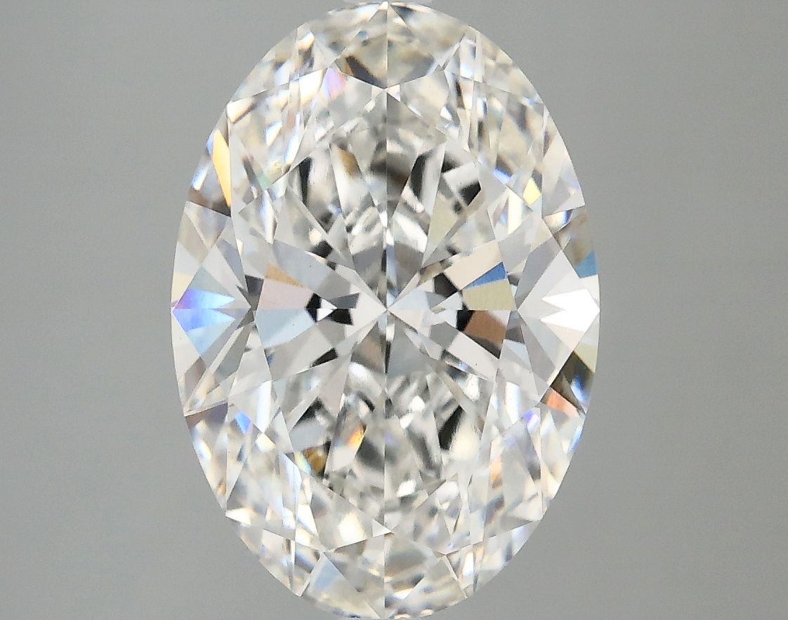 4.09 ct. oval Lab Grown Diamond front image
