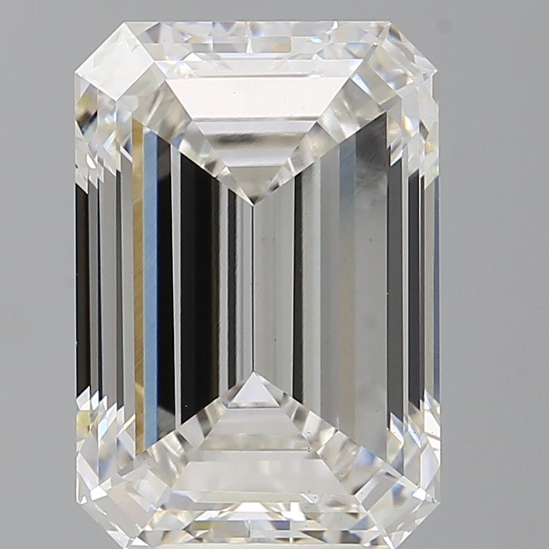 7.52 ct. emerald Lab Grown Diamond front image