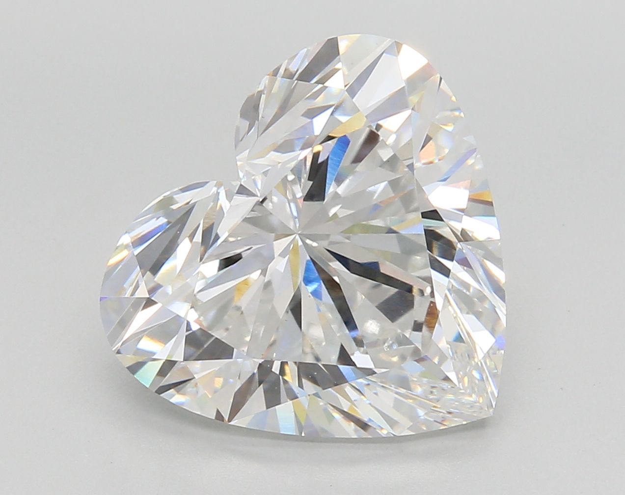 7.52 ct. heart Lab Grown Diamond front image